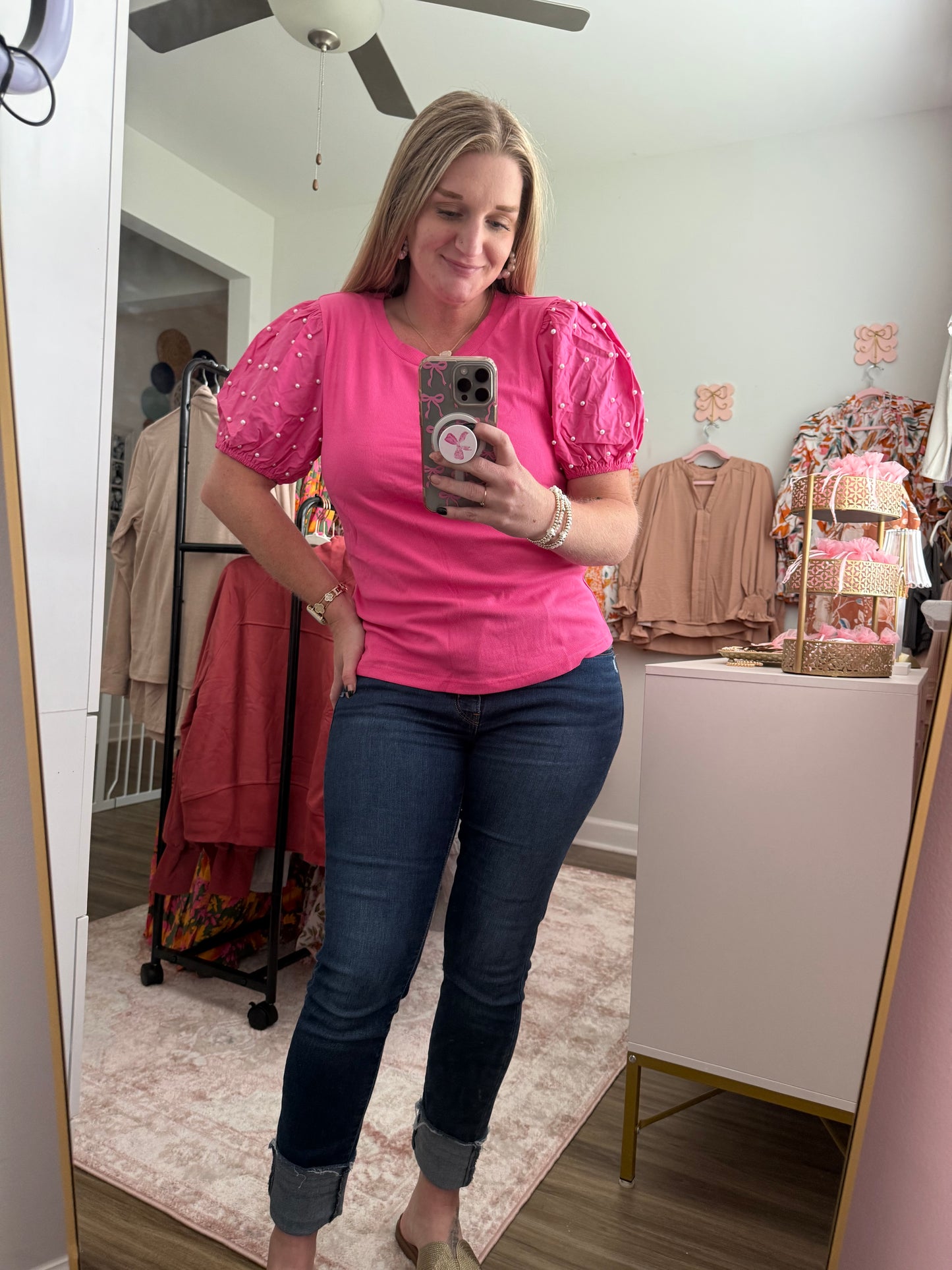 Pink Pearl Top
