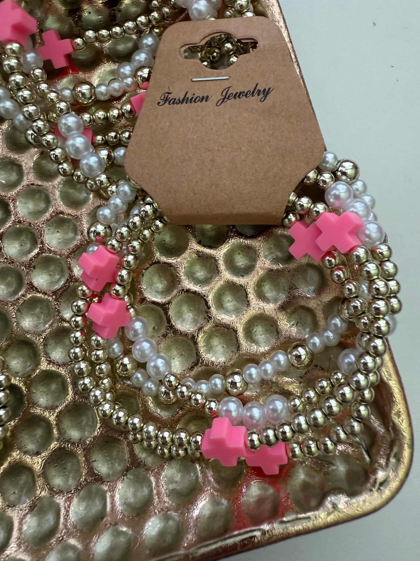 Pink enewton dupe bracelet